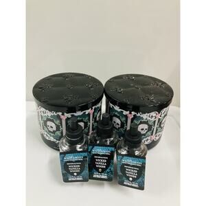 Wicked Vanilla Woods 3-Wick Candle & Wallflowers Bath & Body Works X5